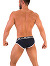 - Push - Premium Cotton Brief - Navy/Wei