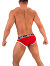 - Push - Premium Cotton Brief - Rot/Wei