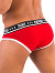 - Push - Premium Cotton Brief - Rot/Wei