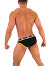 - Push - Premium Cotton Brief - Schwarz/Gelb