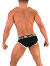 - Push - Premium Cotton Brief - Schwarz/Wei