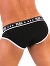 - Push - Premium Cotton Brief - Schwarz/Wei