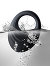 10 Speed Spire Vibrating Cockring Black