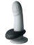 10 Speed Spire Vibrating Cockring Black