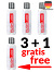 3 + 1 RUSH LUBE SILICONE PACK