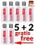 5 + 2 RUSH LUBE SILICONE PACK