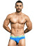 Almost Naked Cotton Brief - Blau