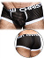 Almost Naked Mesh Boxer - Schwarz