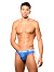 Almost Naked Mesh Brief - Blau