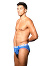 Almost Naked Mesh Brief - Blau