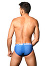 Almost Naked Mesh Brief - Blau