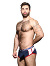 Almost Naked Retro Mesh Boxer - Navy