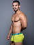 Almost Naked Tagless Cotton Boxer - Lime