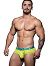 Almost Naked Tagless Cotton Brief - Lime