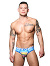 Avalon Stripe Brief Almost Naked - Multi