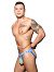 Avalon Stripe Jockstrap Almost Naked - Multi