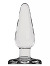 Basic Glass Butt Plug 5 inch