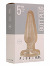 Basic Glass Butt Plug 5 inch