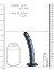 Beaded G-Spot Dildo - Gun Metal