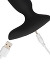 Beaded Vibrating Anal Plug with Remote Control