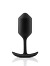 Black Aluminium Plug - Medium