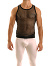 C-Through Tanktop - Schwarz