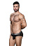 Diamond Mesh Brief Almost Naked - Schwarz