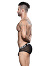 Diamond Mesh Brief Almost Naked - Schwarz