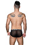 Diamond Mesh Brief Almost Naked - Schwarz