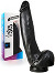 Dildorama 515 line XL Dildo 11 inch Suction - Black