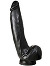 Dildorama 515 line XL Dildo 11 inch Suction - Black