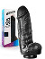 Dildorama 515 line XL Dildo 11.5 inch Suction - Black