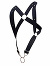 DNGEON Crossback Harness - Schwarz