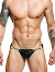 DNGEON Snap Jockstrap - Schwarz