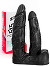 Doppeldildo Dildorama 515 line 6+7 inch - Black