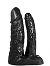 Doppeldildo Dildorama 515 line 7+8 inch - Black