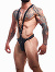 Dungeon Full Body Harness Schwarz