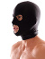 Fetish Fantasy - Spandex 3 Hole Hood Black