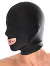 Fetish Fantasy - Spandex Open Mouth Hood Black