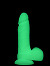 Glow in the Dark Silicone Dildo - Medium