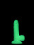 Glow in the Dark Silicone Dildo - XS