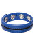 Hard Power Leder Penisring verstellbar - blau