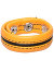 Hard Power Leder Penisring verstellbar - gelb