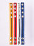 Hard Power Leder Penisring verstellbar - rot