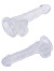 Hi-Rubber 7.7 Inch Dildo Clear