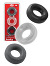 Hnkyjunk - C-Ring Multipack - Schwarz + Ice + Stone