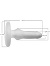 Hump Gear - Penetrierbarer Analplug XL - Clear