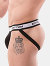 Jockstrap Bottom - Schwarz/Weiss