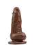 Jumbo Jack 6 inch Dildo Brown