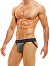 King Cheetah Jockstrap - Gun Metal